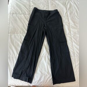black cargo pants
